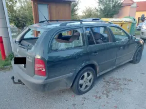 Zdemolovaná Octavia